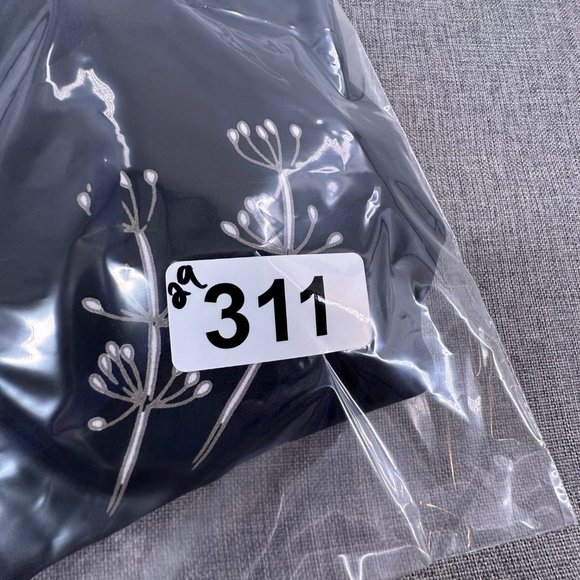 Ann Taylor LOFT Floral Dress Long Sleeve Blue Black Sz 4 Business‎ Work Event - Picture 15 of 15